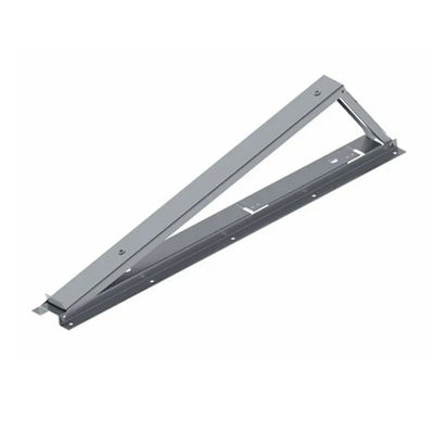 Sleek Solar PV Mounting Brackets Lightweight Windproof Solar Panel Holder