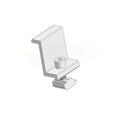 Residential Solar Panel End Clamp Installation Roof And Ground Mounting