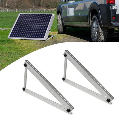 Anodized Aluminum Solar Panel Fixing Brackets Solar Panel Flat Roof Tilt Mount