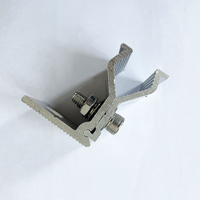 High Strength PV Module Clamps Easy Installation For Photovoltaic Panels Mounting