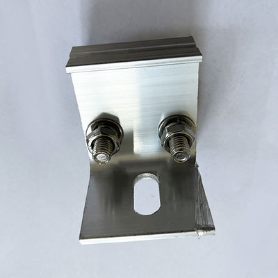 Ground Mounted PV Module Clamps Commercial For Most Solar Panel Frames