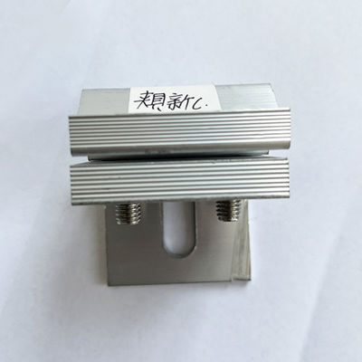 Ground Mounted PV Module Clamps Commercial For Most Solar Panel Frames