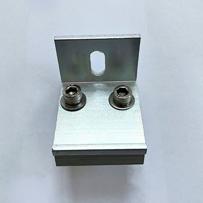 Photovoltaic Solar Panel Metal Roof Clamps Adjustable Easy Installation