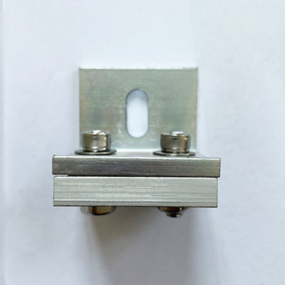 Photovoltaic Solar Panel Metal Roof Clamps Adjustable Easy Installation