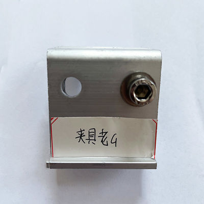 Aluminum Photovoltaic Module Clamps Lightweight Screw/Bolt Installation