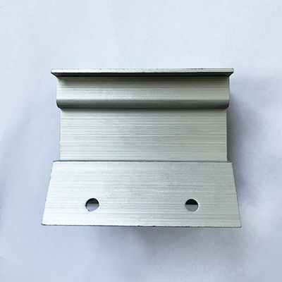 Lightweight PV Module Clamps Anodized Metal Roof Solar Clamps Silver