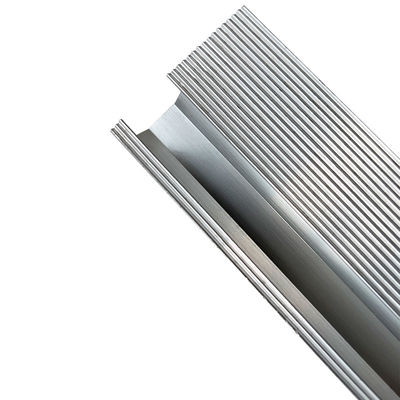Photovoltaic Solar Panel Installation Rails Aluminum Corrosion Resistance