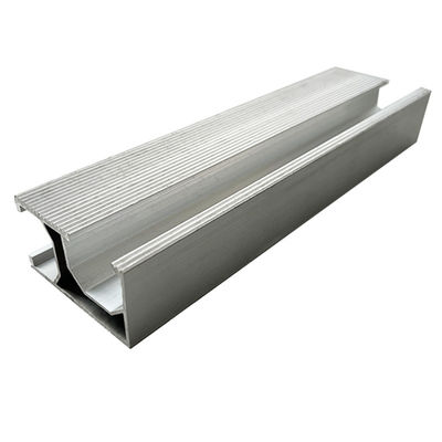 Photovoltaic Solar Panel Installation Rails Aluminum Corrosion Resistance