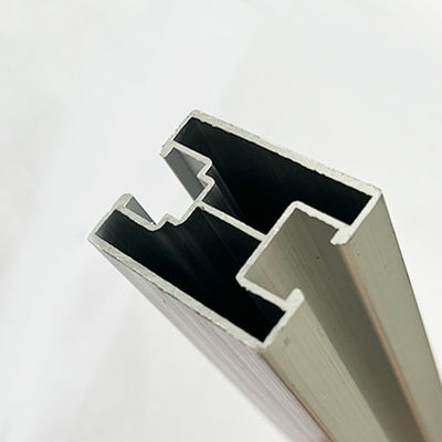Versatile Photovoltaic Installation Guide Rail Anodized Solar Panel Fixing Rails