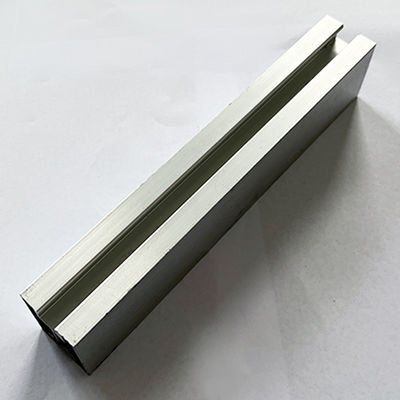 Aluminum Photovoltaic Installation Guide Rail Silver Vertical Solar Mounting Rails