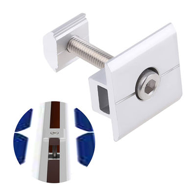 photovoltaic Solar Panel Fixing Clamps Customized Weather Resistant