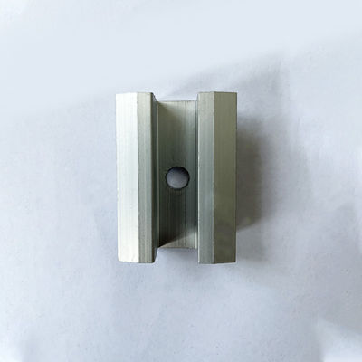 Aluminum Solar Panel Mid Clamp Rust Resistant Solar Module Clamps Fasteners