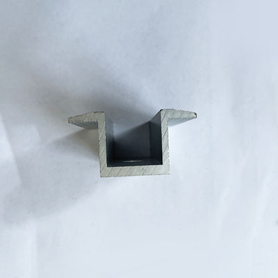Silver Solar Panel Mid Clamp Mounting Solar Panel Fasteners 3.0mm-4.5mm