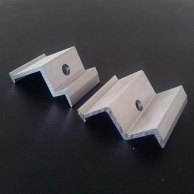 Mounting Solar Module End Clamp lightweight Excellent Anticorrosive