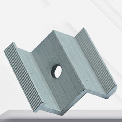 Solar PV Panel End Clamp Adjustable Anticorrosive Roof And Ground Install