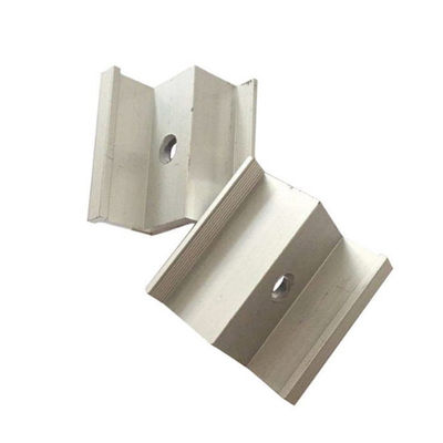 Lightweight Solar Panel End Clamp Aluminum Alloy Photovoltaic Panel Fasterner