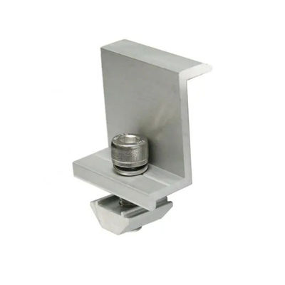 Premium Solar Panel End Clamp Corrosion Resistance Photovoltaic Support Fixture