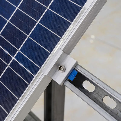Premium Solar Panel End Clamp Corrosion Resistance Photovoltaic Support Fixture