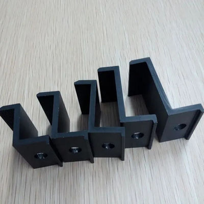 PV Solar Panel End Clamp Weather Resistant Photovoltaic Support Fixture