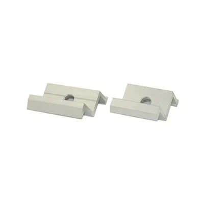 Custom Solar Panel End Clamp Fixing Roof And Ground Install Site