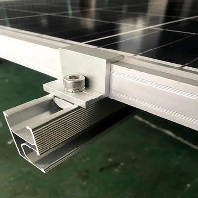 Customized Mid Clamp And End Clamp Fits Solar Panels Mounting Structure