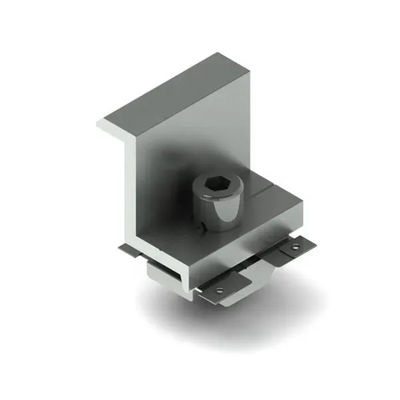 aluminum End Clamp Solar Panel mounting Corrosion Resistance