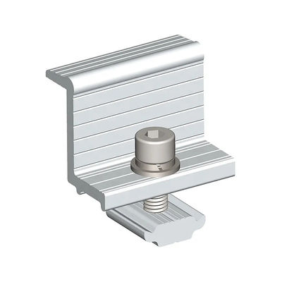 Commercial Solar Panel End Clamp Adjustable Photovoltaic End Clamp ISO9001