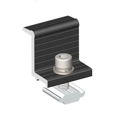 Customized Solar Panel End Clamp Fastener Anticorrosive Photovoltaic Module Clamps