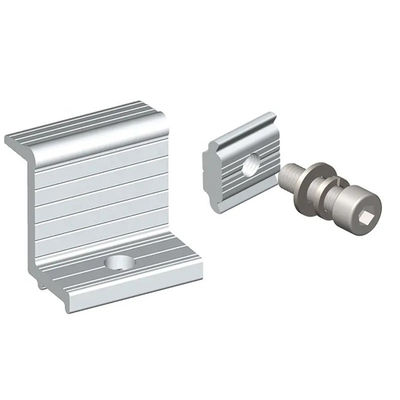Customized Solar Panel End Clamp Fastener Anticorrosive Photovoltaic Module Clamps