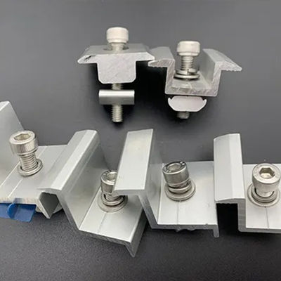 Adjustable Solar Panel End Clamp Anticorrosive PV Panel Clamps