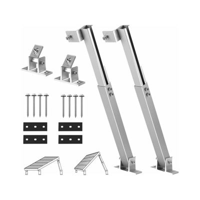 Anodized Tilting Solar Panel Angle Mounting Bracket Quick Installation