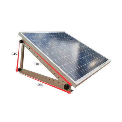 Rooftop Adjustable Solar Panel Tilt Mount Brackets Anodized Aluminum