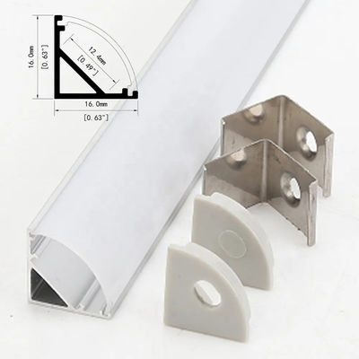 Custom Aluminum Lamp Groove Industrial Settings Easy To Install