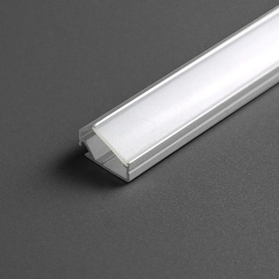 Mounting Aluminum Light Groove Silver Screw Fixing Easy Installation