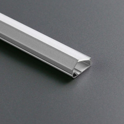 Mounting Aluminum Light Groove Silver Screw Fixing Easy Installation