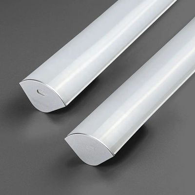 Silver Aluminum Lamp Groove Set Strong Corrosion Resistant Easy To Install