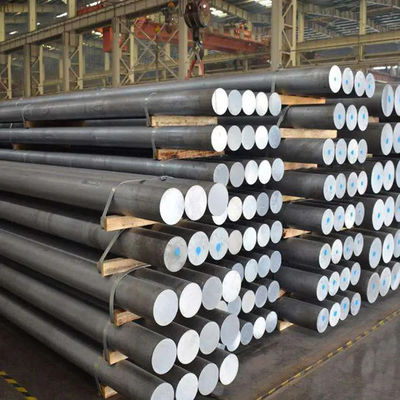 Construction Anodized Aluminum Rod Punching Bending Extruded Aluminum Bar
