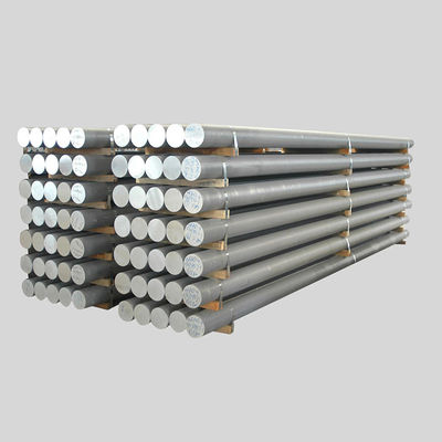 Custom Solid Aluminum Round Rod Extruded Anodizing Polished Surface