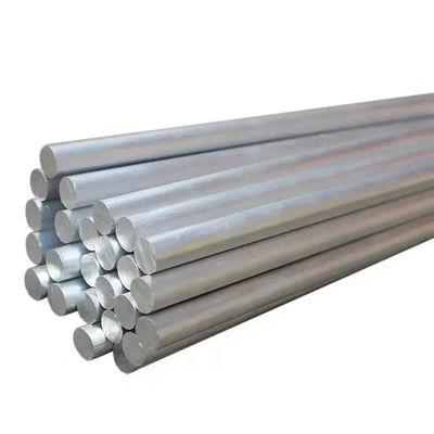 Custom Solid Aluminum Round Rod Extruded Anodizing Polished Surface