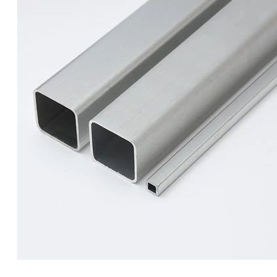 Lightweight Aluminium Profile Square Tube Extruded Aluminium Pipe Welding