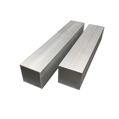 Lightweight Aluminium Profile Square Tube Extruded Aluminium Pipe Welding