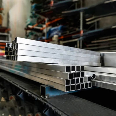 Extruded Aluminium Tube Profiles Fittings Hollow Aluminium Tubing Square