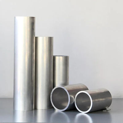 Industrial Aluminum Extrusion Square Tube Profiles Custom Length