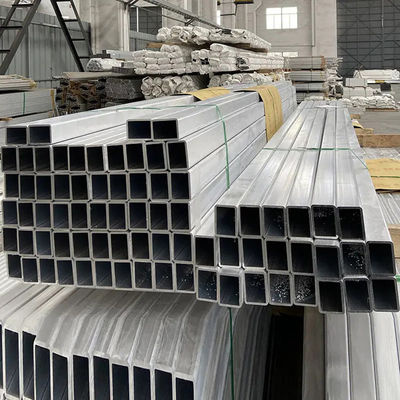 Precision Aluminum Square Tube Custom Aluminium Tube Welding ISO9001