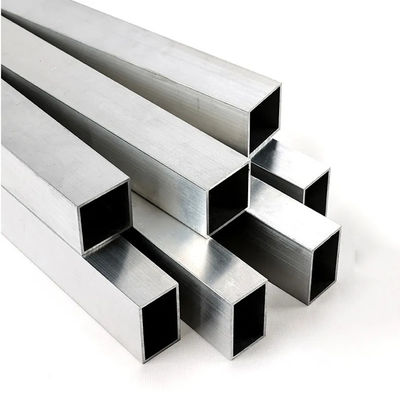 Construction Aluminum Square Tube Welded Seamless Aluminuim Tube Profiles