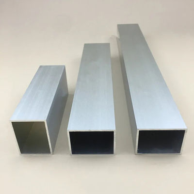 Seamless Aluminium Pipe Welding Square Anodized Extruded Aluminium Pipe