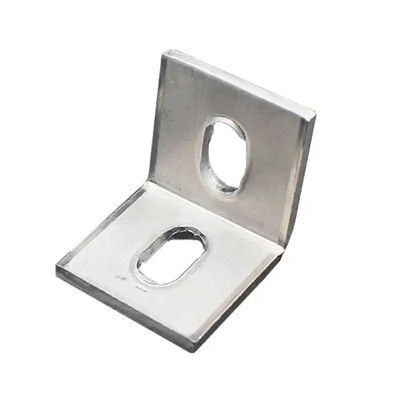Polished Wall Mount Angle Bracket Aluminum Marble Support Brackets