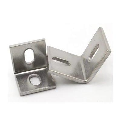 Polished Wall Mount Angle Bracket Aluminum Marble Support Brackets
