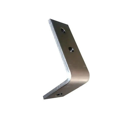 Sleek Marble Angle Bracket Supporting White Aluminium Profile Angle Bracket