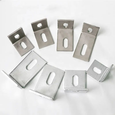 Sturdy Aluminum Marble Angle Bracket White For Supporting Structure